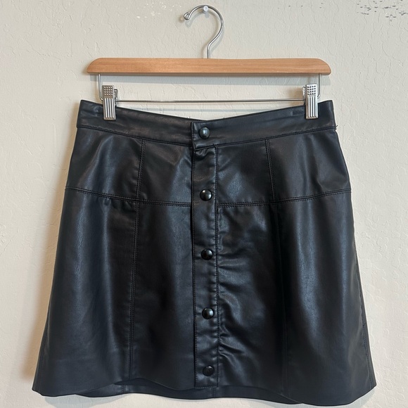 Free People Maisie Vegan Mini Skirt - Picture 2 of 7